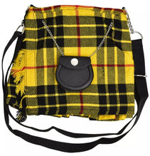 Load image into Gallery viewer, Scottish Tartan Crossbody Purse Sholder Hand Kilt Shape Ladies Purse Sponge Bag