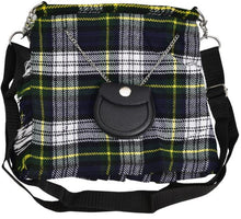 Load image into Gallery viewer, Scottish Tartan Crossbody Purse Sholder Hand Kilt Shape Ladies Purse Sponge Bag