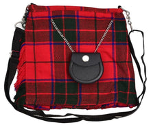 Load image into Gallery viewer, Scottish Tartan Crossbody Purse Sholder Hand Kilt Shape Ladies Purse Sponge Bag
