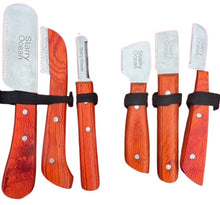 Load image into Gallery viewer, 6 Pieces Pet Grooming Stripping Knives Grooming Comb Knife Dog &amp; Cat Horse
