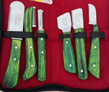 Load image into Gallery viewer, 6 Pieces Pet Grooming Stripping Knives Grooming Comb Knife Dog &amp; Cat Horse

