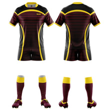 Load image into Gallery viewer, 12 Custom Made Soccer Uniforms / Sublimated Jersey &amp; Shorts All Sizes $24/Set
