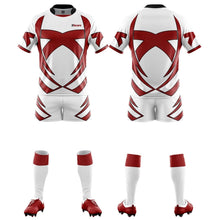 Load image into Gallery viewer, 12 Custom Made Soccer Uniforms / Sublimated Jersey &amp; Shorts All Sizes $24/Set
