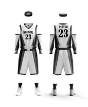 Load image into Gallery viewer, 10 Adult Basketball Uniforms Set Reversible Home &amp; away of Jerseys &amp; Shorts
