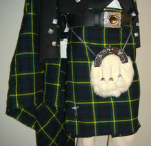 Load image into Gallery viewer, Men&#39;s 8 Yard Scottish Tartan Highland Wedding Kilt Gordon
