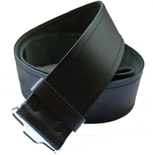 Load image into Gallery viewer, Leather Belts Kilt Scottish Highland Black Without Buckle
