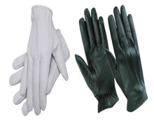 Load image into Gallery viewer, Unisex unlined Police Dressing Driving Fashion soft Sheep 100% Leather Gloves
