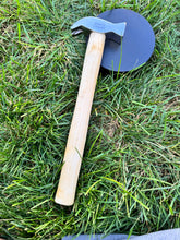 Load image into Gallery viewer, 12&quot; Horse Hoof Nail Farrier Tool Shoe Wooden Handle Octagon Nail Driving Hammer
