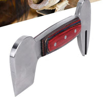 Load image into Gallery viewer, Farrier Hoof Buffer Stainless Steel with Special Handle Antique
