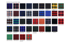 Load image into Gallery viewer, Tartan Scottish Purled Fringe Piper Fly Plaid 48&quot;- 48&quot; Fly Plaid
