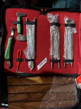 Load image into Gallery viewer, Heavy Duty Professional Horse Care Farrier Tool Kit Hoof Clincher Nipper RASP
