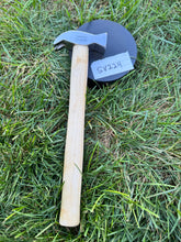 Load image into Gallery viewer, 12&quot; Horse Hoof Nail Farrier Tool Shoe Wooden Handle Octagon Nail Driving Hammer
