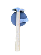 Load image into Gallery viewer, 12&quot; Horse Hoof Nail Farrier Tool Shoe Wooden Handle Octagon Nail Driving Hammer
