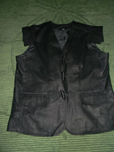 Load image into Gallery viewer, JACOBITE GENUINE COWHIDE 100% QUALITY LEATHER WAISTCOAT SWORDSMAN JACKET