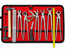 Load image into Gallery viewer, 13 items Heavy Duty Professional Horse Care Farrier Hoof Clincher Tool Kit