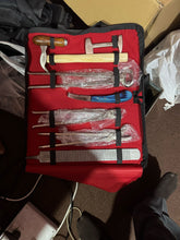 Load image into Gallery viewer, Heavy Duty Professional Horse Care Farrier Tool Kit Hoof Clincher Nipper RASP
