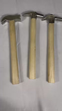 Load and play video in Gallery viewer, 3 Pieces 12" Horse Hoof Nail Farrier Shoe Wooden Handle Octagon Driving Hammer