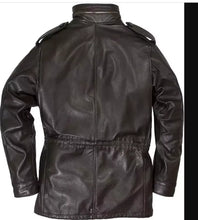 Load image into Gallery viewer, Men&#39;s Leather Jacket Biker Motorcycle Quilted Style Real Lambskin Leather Jacket
